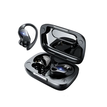 Лучшие предложения Беспроводные наушники T59 Bluetooth 5.0, Наушники Hi-Fi, стерео, спортивная водонепроницаемая гарнитура с микрофоном, вкладыши с шумоподавлением 0
