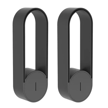 Лучшие продажи 2X20 Миллионов Очиститель Отрицательных Ионов Мини Портативный Бытовой Ионизатор USB Подключаемый Автомобильный Очиститель Воздуха Для Зоны 31㎡-40㎡ Черный