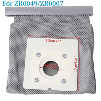 Мешок для пылесоса из нетканого материала, многоразовые моющиеся мешки для пыли для ZR0049/ZR0007