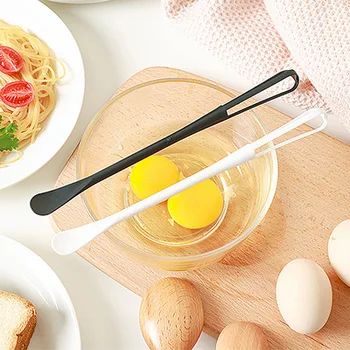 Мини-ручной венчик с ложкой, совок для взбивания яиц, современные минималистичные инструменты для выпечки, палочка для перемешивания крема