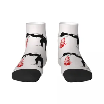 Модные Мужские Носки-Платья Lovesick Унисекс, Дышащие Теплые Носки с 3D-принтом Banksy Street Art Grafitti Crew Socks 0