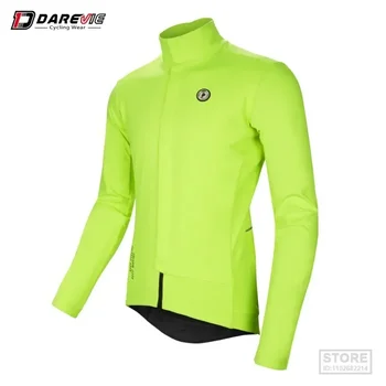 Мужская велосипедная куртка DAREVIE 10 мм, водонепроницаемая, Ветрозащитная, Сохраняющая тепло, Мягкая Оболочка для зимы При температуре от 5 до 15 ℃, Не дышащая