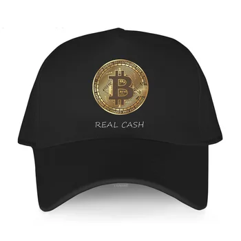 Мужская хлопчатобумажная шляпа Bitcoin Крутая бейсболка Графическая криптовалюта Crypto Currency Geek BTC женские уличные повседневные шляпы новинка