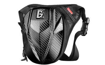 Набедренная сумка, сумка через плечо, набедренная сумка большой емкости с застежкой-молнией, водонепроницаемая прочная мотоциклетная сумка для езды на велосипеде, пеших прогулок