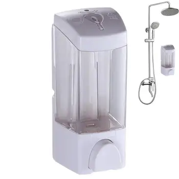 Настенный дозатор мыла для ванной комнаты Настенные дозаторы жидкого мыла Ручной дозатор дезинфицирующих средств для рук для ванной комнаты Кухонная реклама