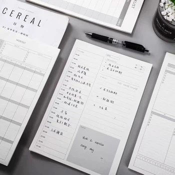 Настольный блокнот, универсальный планировщик для работы, учебы, ежедневник, блокнот, блокноты для ежедневников, календарь