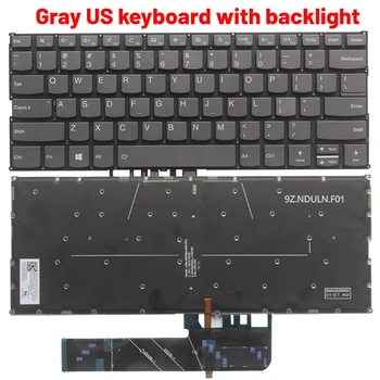 Новая клавиатура США/Великобритании/FR/RU для Lenovo IdeaPad C340 14 C340 14API 14IWL C740-14IML 730-15 15IWL 730-13IKB 530S-14 Французский Русский 0