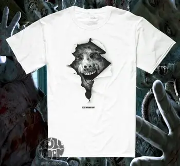 Новая мужская футболка AMC The Walking Dead Zombie Ripped Rooks