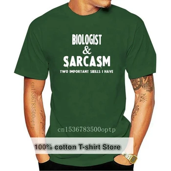 Новая мужская футболка, подарки для биологов, футболка, женская футболка