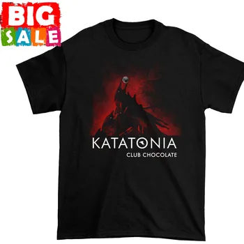 Новая мужская черная футболка всех размеров Katatonia Sky Void of stars ND1759 с длинными рукавами