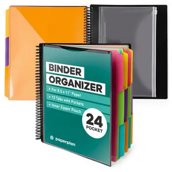 Папки для документов Универсальные Многоцветные Пластиковые папки для аккуратной организации документов для офиса или школы, универсальные
