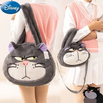 Плюшевые сумки через плечо Disney Lucifer Cat Cinderella Pet Cats Косплей Милая Сумочка Сумка-мессенджер Сумка для хранения Для девочек Кавайные Сумки Подарки 0