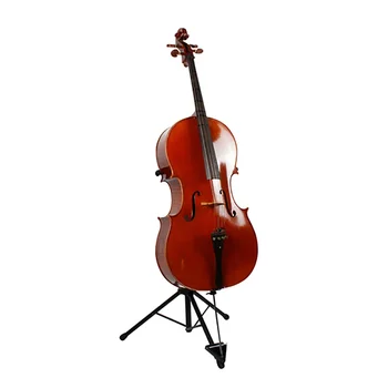 Подставка для виолончели Flanger FL-14 Металлическая Подставка для виолончели, Подвесной смычок, Черная 4-Ножная подставка для струнных инструментов, запчасти и аксессуары 0