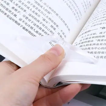 Подставка для книги Книга для чтения неправильной формы Многофункциональный держатель для страниц для большого пальца Книжный держатель для большого пальца Закладки Канцелярские принадлежности