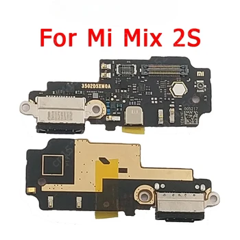 Порт зарядки для Xiaomi Mi Mix 2S USB-штекер Разъем для док-станции на печатной плате Гибкий кабель Запасные части Плата зарядки для Mi Mix 2S