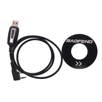 Портативные Радиостанции USB Кабели Для Программирования BaoFeng UV5R/888s Walkie-Talkie USB Кабель Для Передачи данных K Соединительные Провода