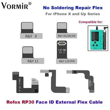 Программатор для ремонта точечной матрицы REFOX RP30 Face ID Внешний плоский кабель Без пайки для iPhone X XR XS Max 11 11Pro 12Pro Max
