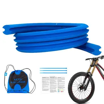 Прокладка для велосипедных шин, Портативные защитные накладки для велосипедных шин, вставки для бескамерных велосипедных шин, Аксессуары для велоспорта на открытом воздухе для горных велосипедов 0