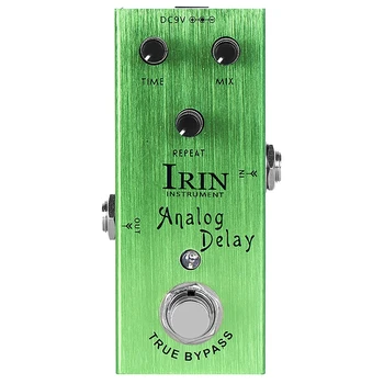 Профессиональный одноблочный эффектор IRIN Guitar Effector Chorus, матовый светло-зеленый