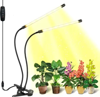 Светильник для выращивания растений, USB-светильник для комнатных растений с тайммером 4/8 / 12 часов