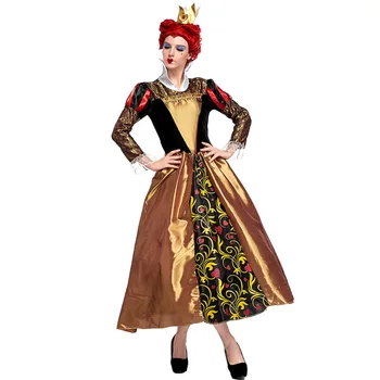Сексуальный костюм Алисы в Стране чудес Queen of Hearts для косплея на Хэллоуин, карнавальная вечеринка, Маскарадный костюм Безумного Шляпника