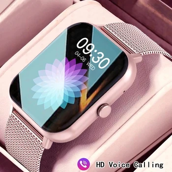 Смарт-часы Женские Bluetooth Call Watch 1,83-дюймовые Водонепроницаемые спортивные смарт-часы с полным сенсорным экраном 2023 Модные женские Умные Часы 0