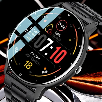 Смарт-часы Мужские Bluetooth Call Спортивный Фитнес-браслет Водонепроницаемые Часы Голосовой ассистент Женские Умные часы для мужчин Box Smartwatch