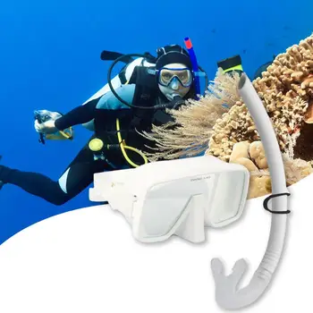 Снаряжение для подводного плавания Универсальное, защищающее от запотевания, удобное для свободного дыхания Снаряжение для подводного плавания, принадлежности для водных видов спорта 0