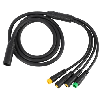 Соединительный кабель датчика передачи, Кабельный разъем 1T4 для Bafang BBS01 BBS02 BBSHD, Среднемоторные Аксессуары для электровелосипедов