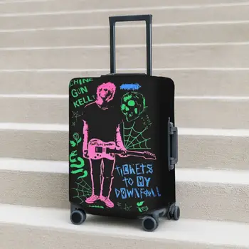 Стильный Чехол для чемодана для мальчика с Граффити, Забавный Полезный Чехол для защиты бизнеса, Принадлежности для багажа, Рождественский подарок на рейс