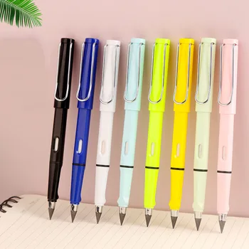 Студенческий Неограниченный Пишущий Карандаш Solid Color Infinity Pencil Школьные Принадлежности и Канцелярские Принадлежности Офисные Гаджеты