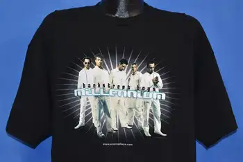 Футболка с обложкой альбома 90-х Backstreet Boys Millennium Boy Band 1999 года выпуска