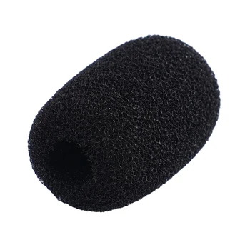 Черный Петличный микрофон с зажимом на лацкане, микрофон 4-КОНТАКТНЫЙ Mini XLR TA4F для беспроводного микрофона, микрофон с крышкой, универсальная замена 0