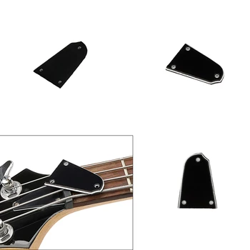 Черный Пластиковый чехол для гитарной фермы 1Ply для аксессуаров для акустической электрической бас-гитары