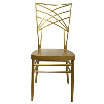 Банкетный стул с золотой спинкой и крестом полая конструкция открытый свадебный стул отель мероприятие стул для вечеринки 1