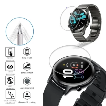 Мягкая Гидрогелевая Пленка TPU для Huawei Watch GT 2 2E 3 Pro Runner Huawei Watch Fit 2 ES Honor Watch Magic Screen Protector Не Стекло 1
