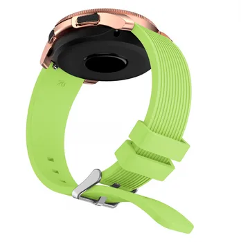 20 мм ремешок для часов Спортивная силиконовая лента для Samsung Galaxy Watch 42 мм ремешок браслет для Gear Sport S2 Классические ремешки для часов 2