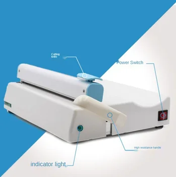 300-миллиметровая машина для запайки стерилизационных пакетов, машина для запайки бумажно-пластиковых пакетов для стерилизации полости рта 220 В 2