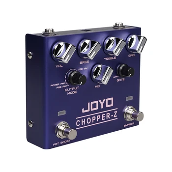 JOYO R-18 CHOPPER-Z Педаль дисторсии, педаль гитарных эффектов, имитация усилителя с высоким коэффициентом усиления, Современный металлический звук, шумоподавляющие гитарные партии 2