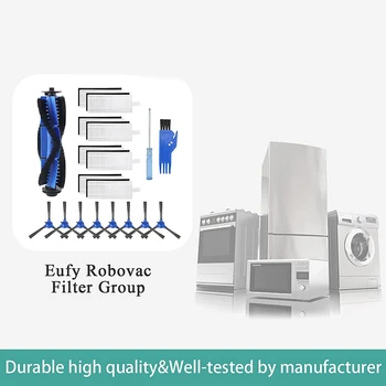 Для замены щетки и фильтра Eufy Robovac, совместимых с роботизированным пылесосом Robovac 11S, 12, 15C, 30, 30C 2