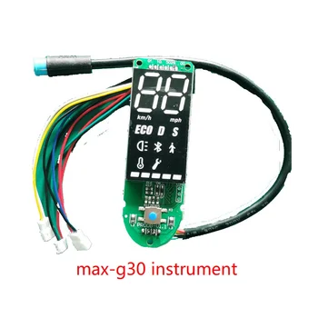 Для электрического скутера MAX G30 приборная панель с дисплеем Bluetooth, простой в установке счетчик электрического скутера 2
