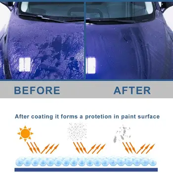 Средство для защиты автомобиля от дождя и запотевания, полировка автомобильной краски для зеркала заднего вида, очиститель автомобиля, спрей для кристаллического воска 2