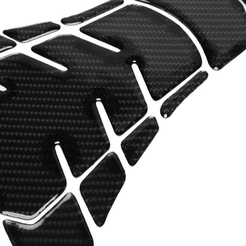 3D наклейка из углеродного волокна с рыбьей костью, наклейка на крышку топливного бака для YAMAHA MT07 R1 R6 3