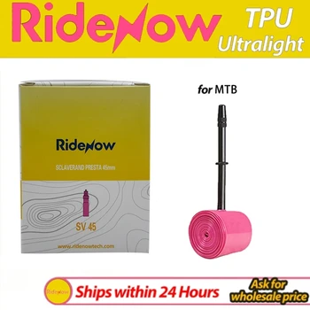 RideNow TPU Велосипедная Внутренняя Трубчатая шина MTB Велосипед 24 дюйма 507/540 24x1.5 1.75 1.9 2.0 2.1 2.2 2.3 2.4 2.5 Складная шина для горного велосипеда 3