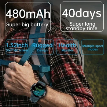 SIHUI Новые смарт-часы с GPS, мужские военные, водонепроницаемые, 5ATM, длительное время автономной работы, Тактические умные часы, насыщающие кровь кислородом для Samsung iPhone 3