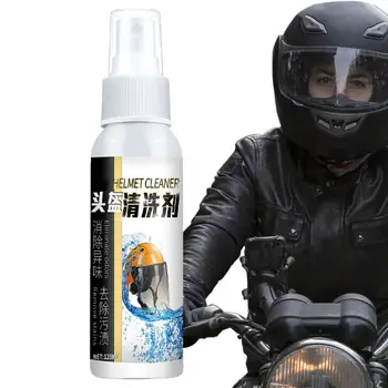 Очиститель Пены Для Мотоциклетного Шлема Спрей Для Обслуживания Мотоциклетного Шлема Дезактивирующий Спрей Для Велосипедных Прокладок Брюк 3