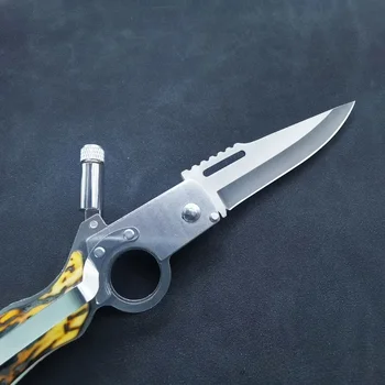 Складной нож из стали для самообороны модели AK для кемпинга высокой твердости, портативные военные тактические ножи из стали для выживания для мужчин 3
