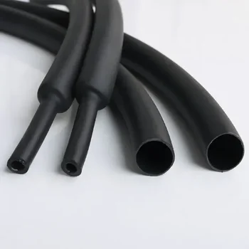 Термоусадочная трубка 1 м 4: 1 с клеем внутренний диаметр 4 ~ 52 мм Двухслойный рукав для защиты обмотки провода и кабеля 3