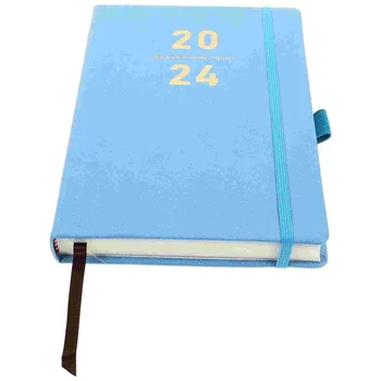 Английский блокнот формата А5 со вставкой для ручки Планировщик Блокнот Домашнее годовое расписание Блокнот Ежедневное планирование Блокнот Расписание книга 4