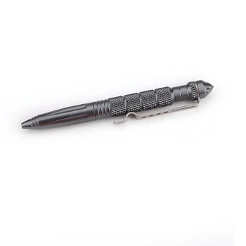 Тактическая ручка Многофункциональная мини-карманная противоскользящая ручка Портативный инструмент для выживания в походах на открытом воздухе 4